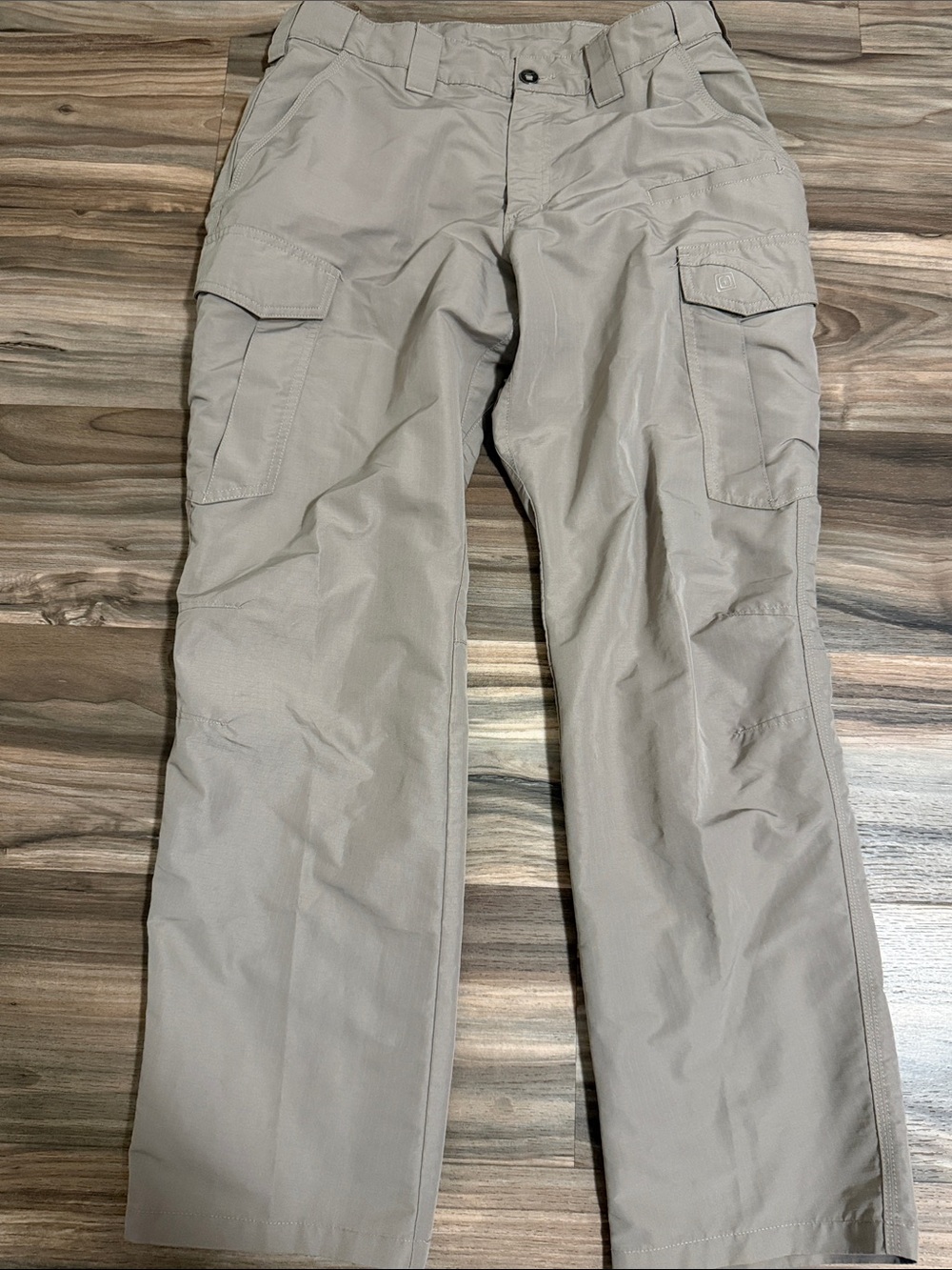 5.11 Tactical Pants Men's 34x32 Khaki Ripstop Cargo Pockets Utility Hiking